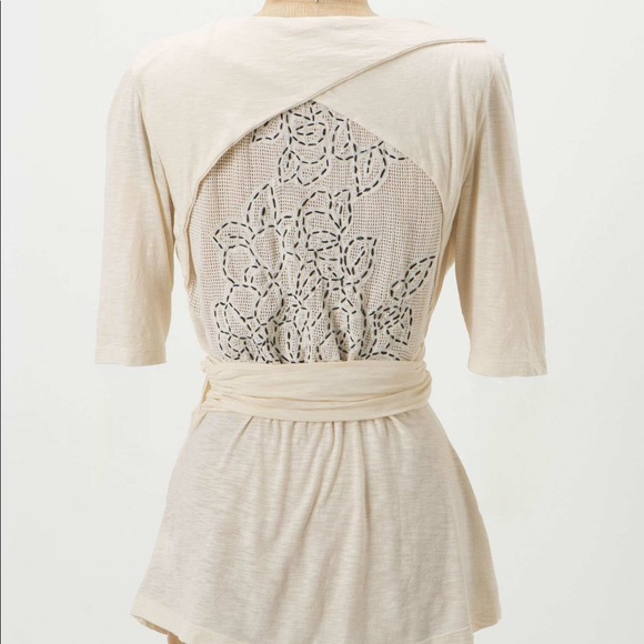 Anthropologie Tops - Anthropologie Vanessa Virginia Eliora Wrap Top